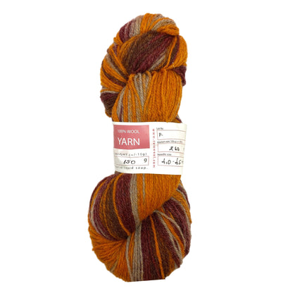 Wool &amp; Yarn 8/3 Artistic -Jõgeva Estonia | 266 m -100 gr | 100% virgin wool| Color A-01