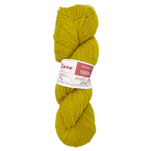 Wool & Yarn 6/1 einfarbig - Farbe 22 | Jõgeva Estonia | 600 m -100 gr | 100% Schurwolle