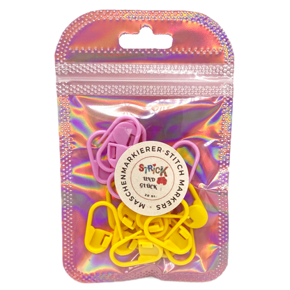 Discover the practical stitch markers from Strick und Glück