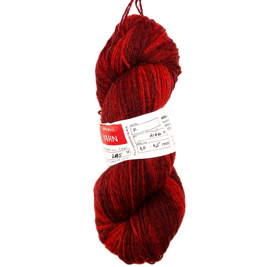 Wool & Yarn 8/3 Artistic -Jõgeva Estonia | 266 m -100 gr | 100% Schurwolle| Farbe A-11