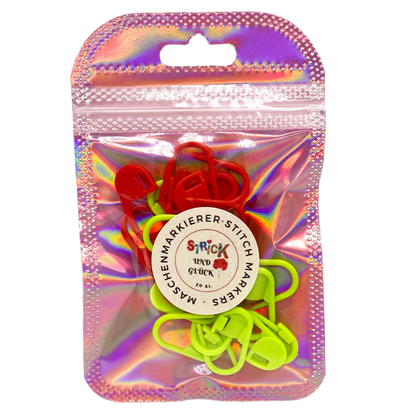 Maschenmarkierer aus Plastik - Stitch Markers