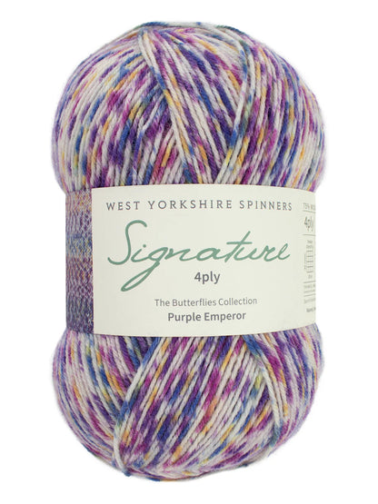 Luxuriöse Sockenwolle Signature 4Ply Butterflies mit Bluefaced Leicester in Hamburg kaufen