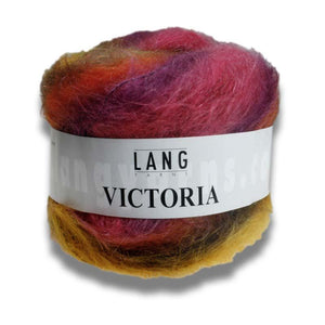 VICTORIA - Lang Yarns | 300/100|60% Mohair (Kid)  25% Baumwolle  15% Wolle (Merino extrafine)
