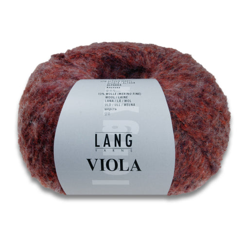 VIOLA - Lang Yarns | 250/50|36% Baumwolle  34% Polyamid  17% Alpaka (Baby)  13% Wolle (Merino fine)