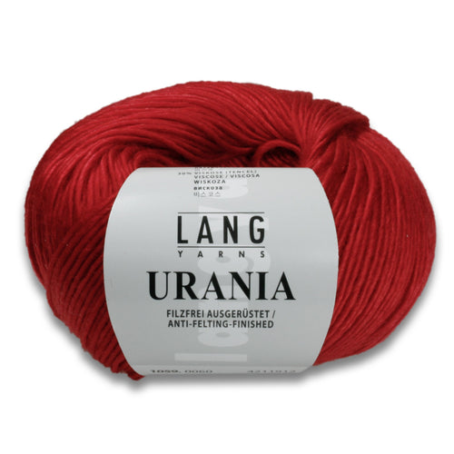 URANIA - Lang Yarns | 135/50|70% Schurwolle (Merino extrafine)  30% Viskose (Lyocell/Tencel)  Filzfrei ausgerüstet