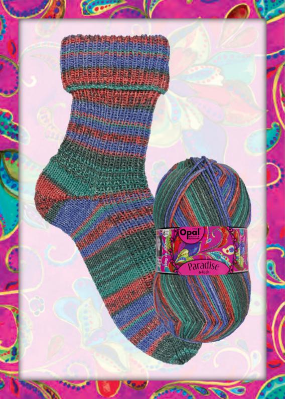 Paradise 6-fach - Opal l 150 gr / 420 m l 75% Schurwolle (superwash) / 25% Polyamid