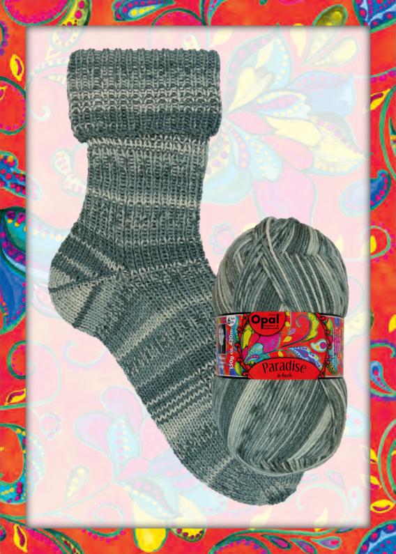 Paradise 6-fach - Opal l 150 gr / 420 m l 75% Schurwolle (superwash) / 25% Polyamid