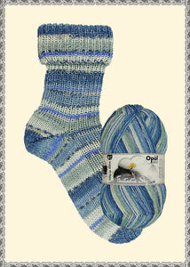 güstig kaufen	Fantastic Sky 6-fach Opal Sockenwolle