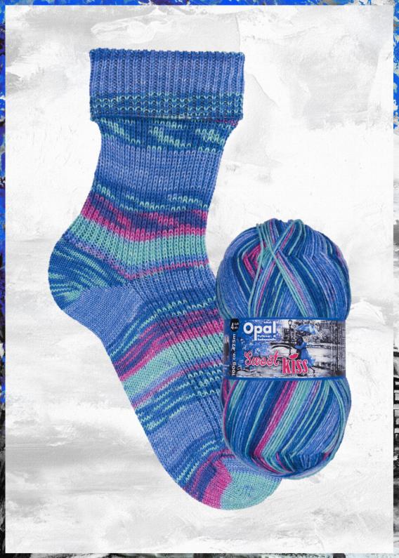 günstig shoppen	11260 - Liebesbrief	Opal Sweet Kiss Kollektion 4-fach Sockenwolle
