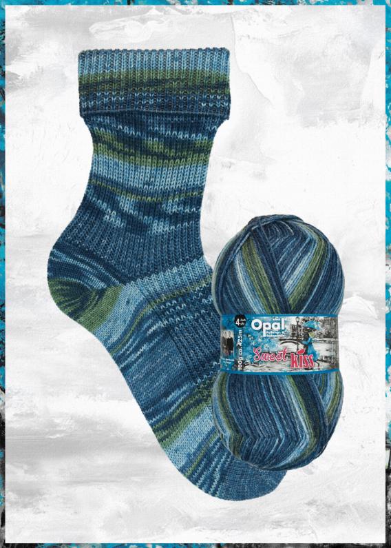 Wolle kaufen Hamburg Innenstadt	11267 - Verbundenheit	Opal Sweet Kiss Kollektion 4-fach Sockenwolle