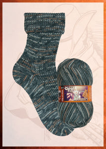 günstig shoppen	Opal Country 4-fach Sockenwolle