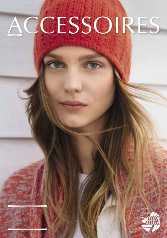 Lana Grossa ACCESSOIRES NO. 20 Über 50 tolle kleine Gute-Laune-Projekte werden Sie um´s Feuer fröhlich in den nächsten Wollladen tanzen lassen. 