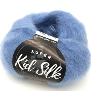 Super Kid Silk Farbe 40 - Mayflower | ca. 195 m / 25 g | 76 % Mohair, 24 % Seide Farbe 30