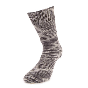 Luxus Sock Yarn Fr. 5115 - Mayflower, Handgefärbt, 75% Reine Schurwolle Superwash, 25% Nylon (Polyamid)