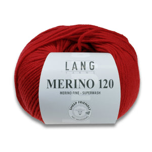 MERINO 120 - Lang Yarns | 120/50|100% Schurwolle (Merino fine - mulesing free)  Superwash