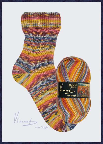 Collection Vincent van Gogh - Sockenwolle 4-fach