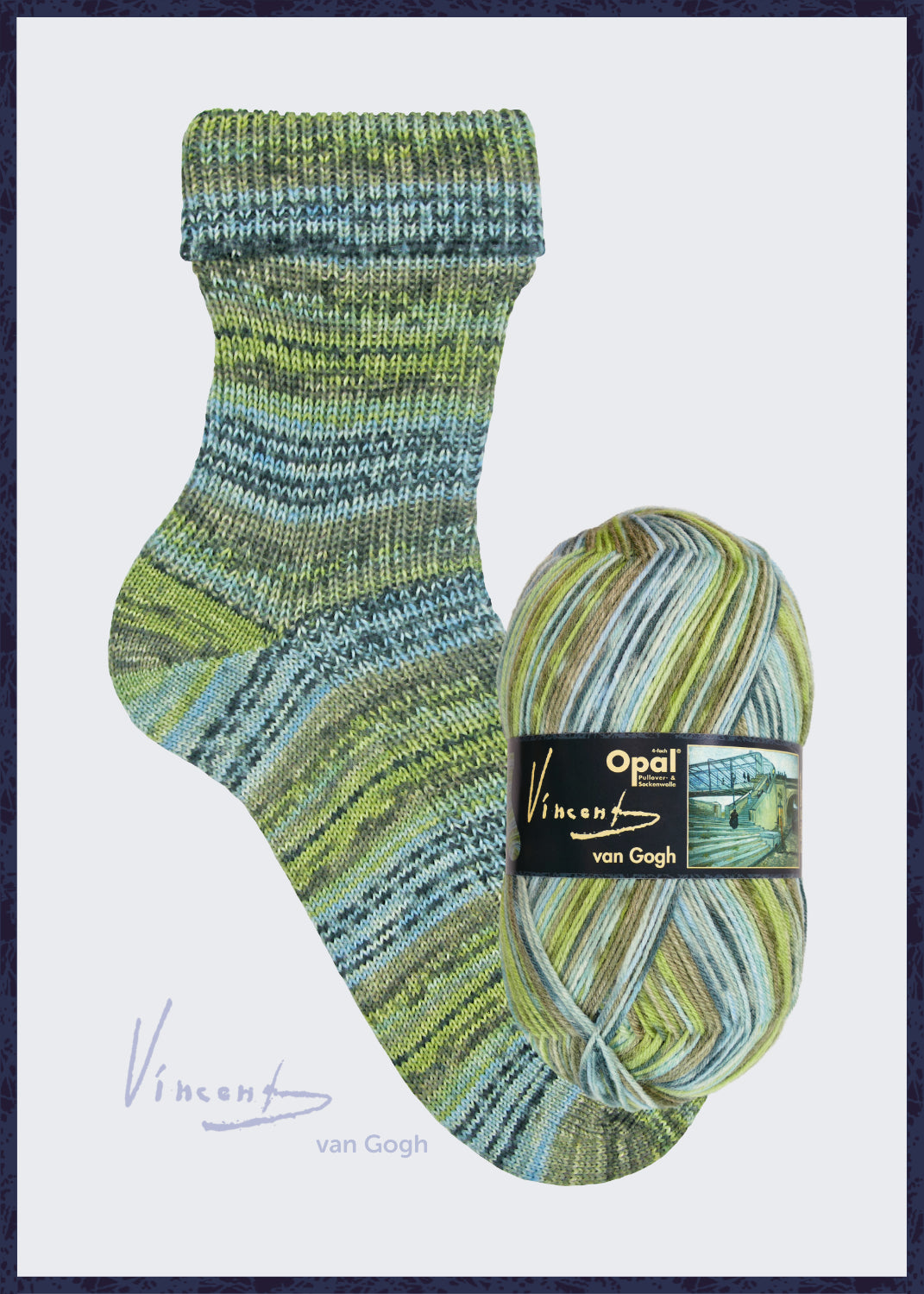 Collection Vincent van Gogh - Sockenwolle 4-fach