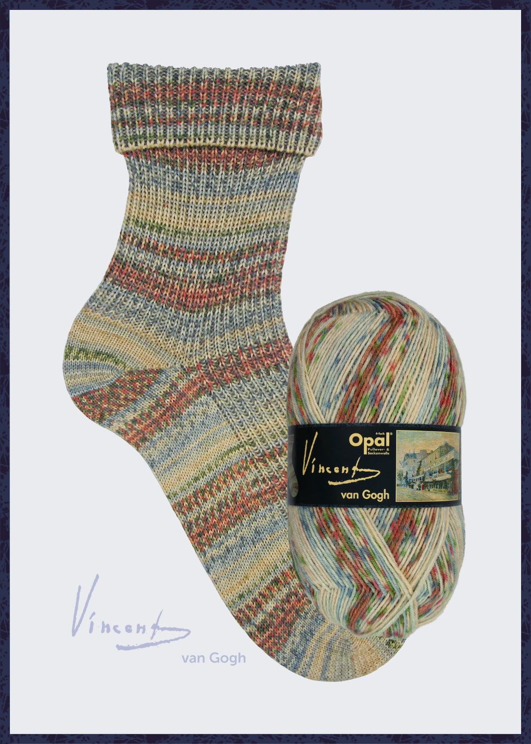 Collection Vincent van Gogh - Sockenwolle 4-fach