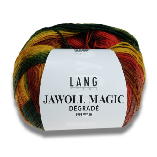 JAWOLL MAGIC DEGRADE - Lang Yarns | 400/100|75% Schurwolle  Superwash  25% Polyamid