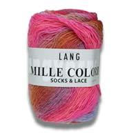 MILLE COLORI SOCKS & LACE - Lang Yarns | 400/100|75% Schurwolle  Superwash  25% Polyamid