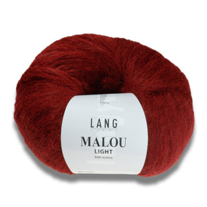 MALOU LIGHT - Lang Yarns | 190/50|72% Alpaka (Baby Alpaca)  16% Polyamid  12% Wolle