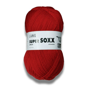 SUPER SOXX 6-FACH/6-PLY - Lang Yarns | 410/150|75% Schurwolle  Superwash  25% Polyamid