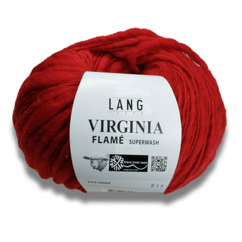 VIRGINIA FLAME - Lang Yarns | 80/100|100% Schurwolle  Superwash