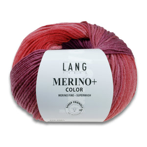 MERINO+ COLOR - Lang Yarns | 180/100|100% Schurwolle (Merino fine - mulesing free)  Superwash