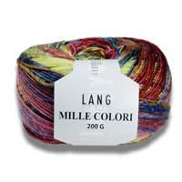 MILLE COLORI 200 G - Lang Yarns | 380/200|50% Schurwolle  50% Polyacryl