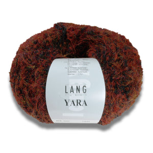 YARA - Lang Yarns | 160/50|41% Baumwolle  33% Mohair (Superkid)  14% Wolle (Merino extrafine)  11% Polyamid  1% Elasthan