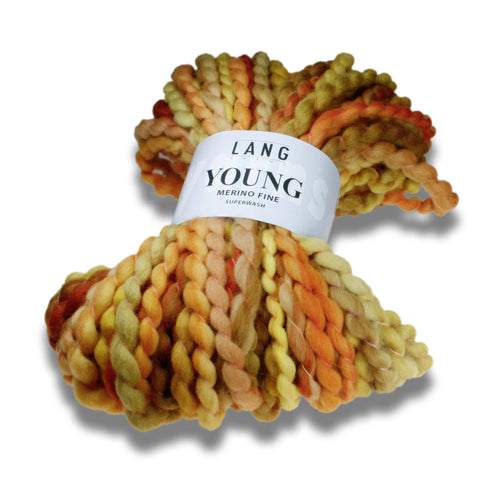 YOUNG - Lang Yarns | 45/150|100% Schurwolle (Merino fine)  Superwash