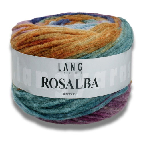 ROSALBA - Lang Yarns | 300/100|72% Schurwolle (Merino extrafine)  28% Polyamid  Superwash