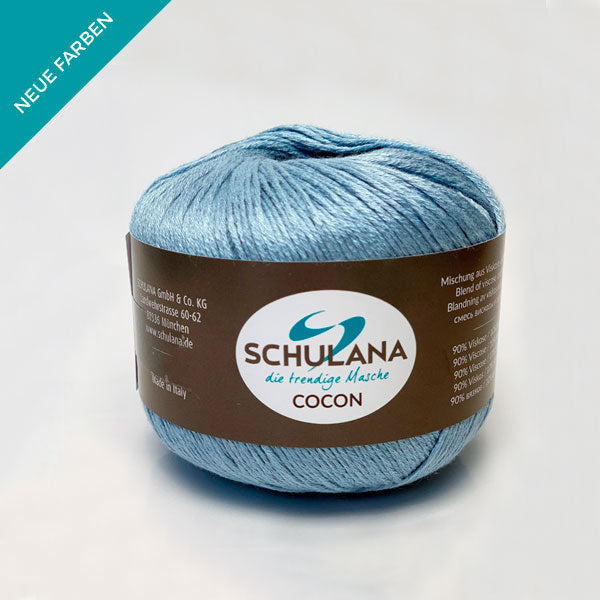 Cocon von Schulana -  90% Viskose  10% Seide  50 g = ca. 140 m