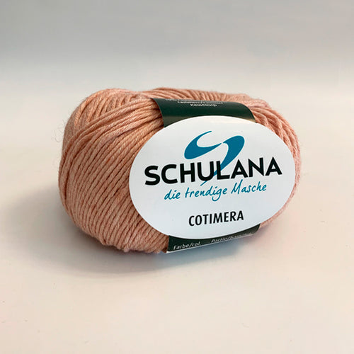 Cotimera von Schulana -  90% Baumwolle  10% Cashmere  50 g = ca. 100 m