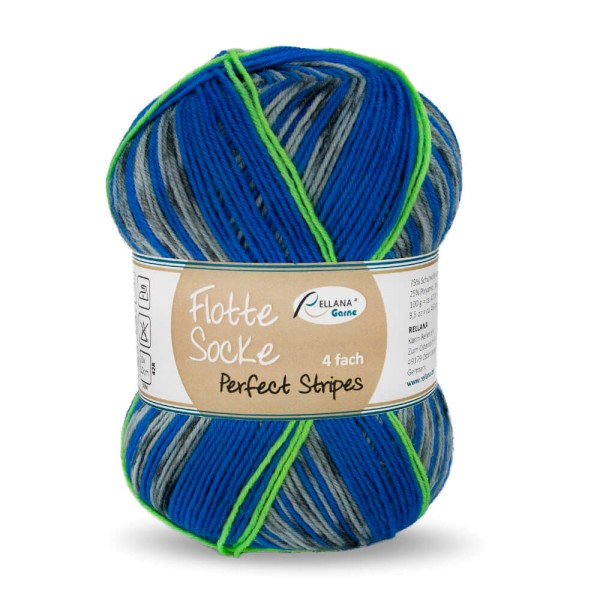 Wolle am Michel kaufen	Flotte Socke "Perfect Stripes" - 4-fädig Sockenwolle