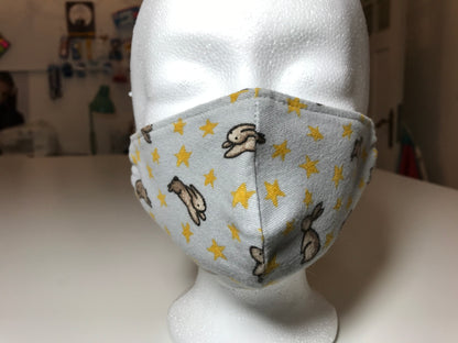 Gesichtsmaske 100% Baumwolle handmade