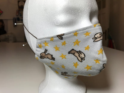 Gesichtsmaske 100% Baumwolle handmade