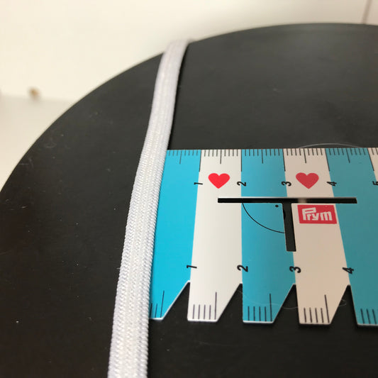 Gummiband 5mm Weiß Hamburg kaufen