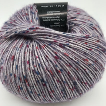 Ecopuno Print- Lana Grossa | 215/50 | 72 % Baumwolle 17 % Schurwolle (Merino) 11 % Alpaka (Baby)