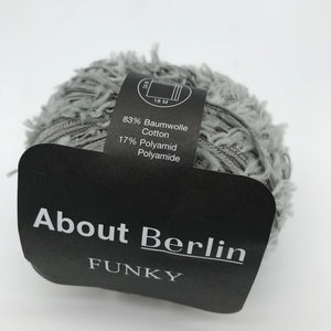 garn kaufen FUNKY "ABOUT BERLIN" - Lana Grossa | 130 m / 50 gr | 83 % Baumwolle, 17 % Polyamid