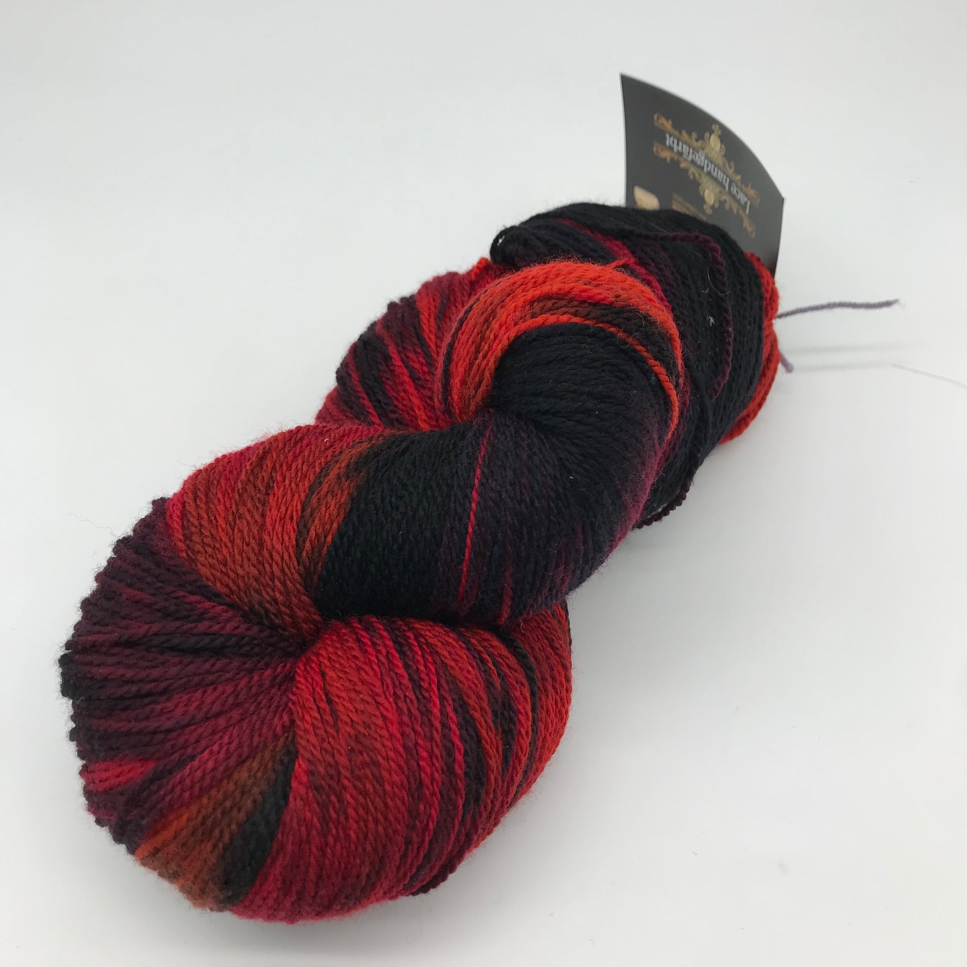 lace handgefärbt rot