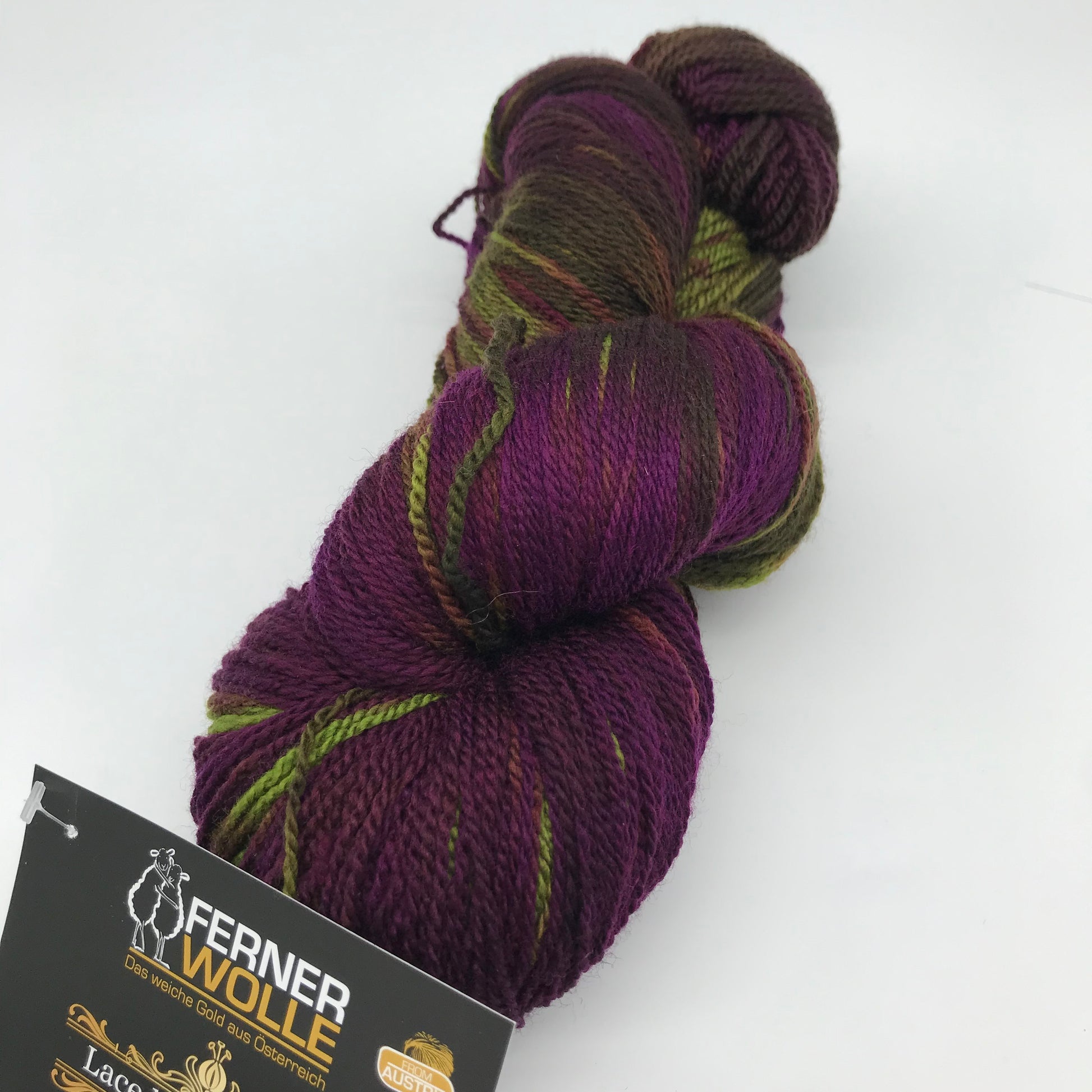 lace Wolle Lace Handgefärbt - Ferner Wolle | 500 m -100 gr | 100% Wolle superwash