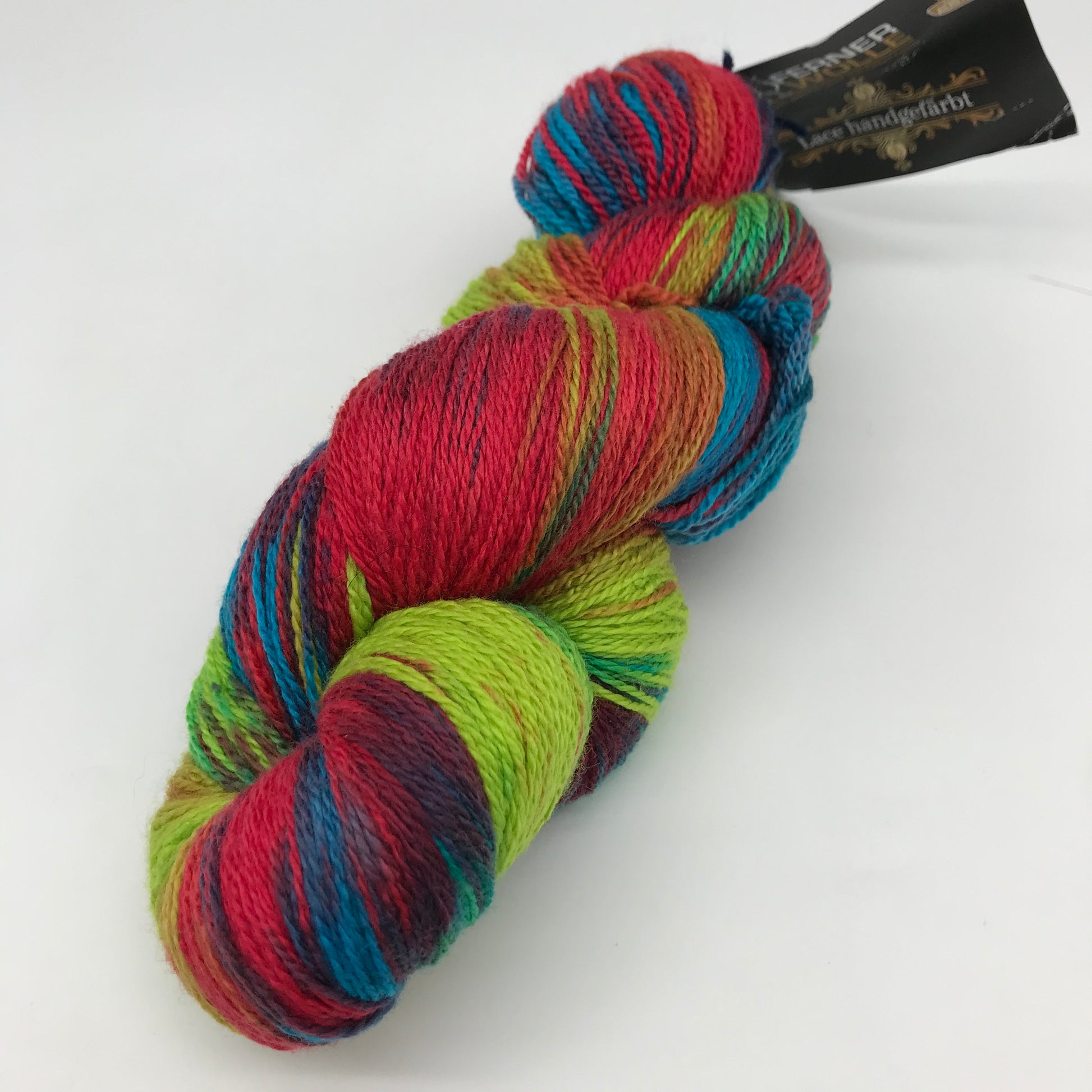 Lace Handgefärbt - Ferner Wolle | 500 m -lang yarn lace100 gr | 100% Wolle superwash - 