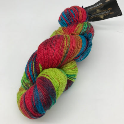 Lace Handgefärbt - Ferner Wolle | 500 m -lang yarn lace100 gr | 100% Wolle superwash - 