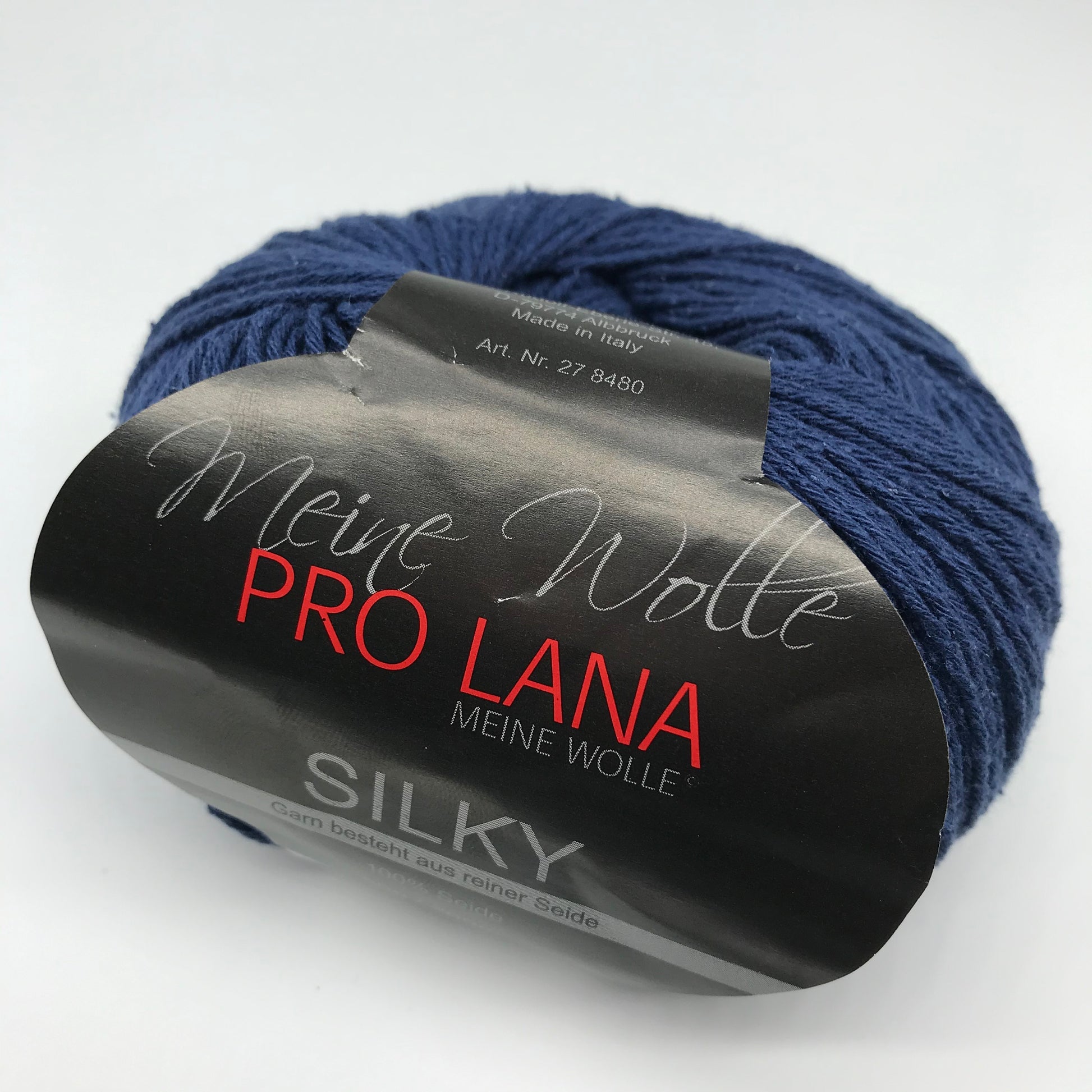Silky - Pro Lana | 200 m -50 gr | 100% Seide. Garn besteht aus reiner Seide