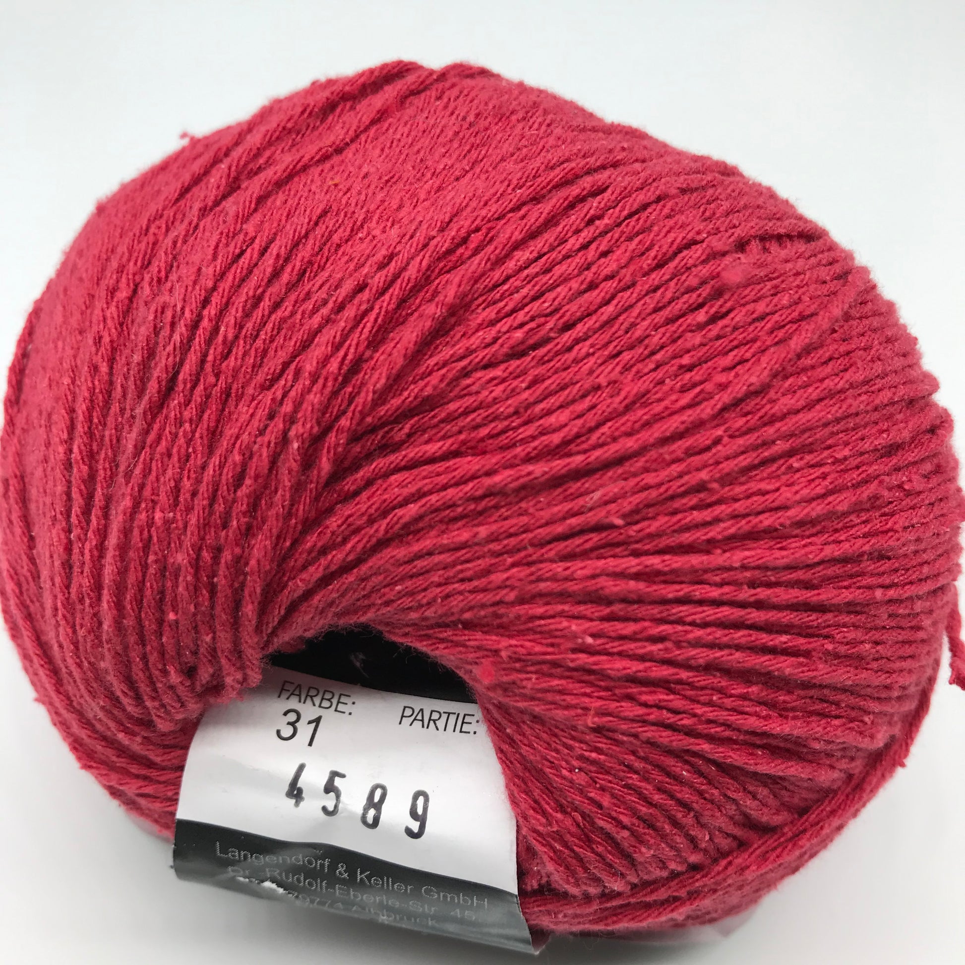 Silky - Pro Lana | 200 m -50 gr | 100% Seide. Garn besteht aus reiner Seide rot