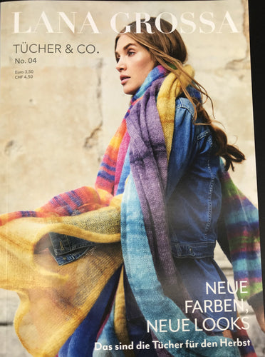 Neue Farben, Neue Looks Tücher & Co. No. 04 -Lana Grossa | 2020 | Herbst | Deutsch | Strickheft |
