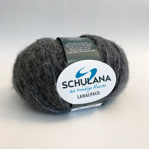 Lanalpaco von Schulana -  56% Baumwolle  27% Schurwolle  17% Alpaka  50 g = ca. 110 m