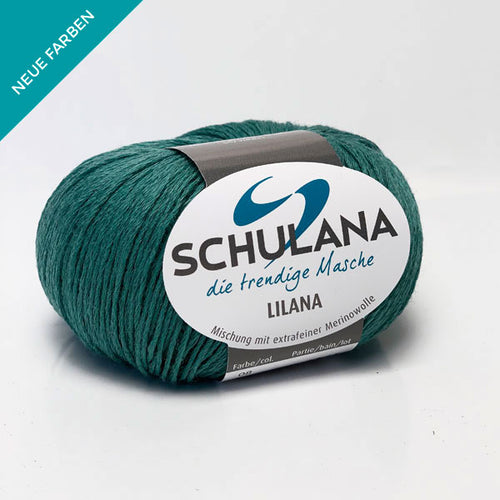 Lilana von Schulana -  56% Leinen  44% Schurwolle  50 g = ca. 165 m