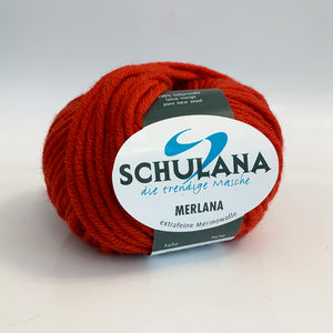 Merlana von Schulana -  100% Schurwolle  50 g = ca. 55 m